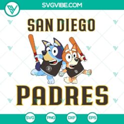 Blue San Diego Padres baseball SVG with PNG, DXF, and EPS file formats for digital crafting and design projects.