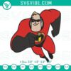 Bob Parr Superhero Embroidery Designs featuring Mr. Incredible from Disney. Ideal for enthusiast crafters.