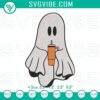 Boo Jee cute Halloween ghost embroidery design digital file, perfect for Halloween crafts and decorations.