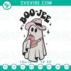 Boo Jee Halloween embroidery designs featuring trendy ghost pattern in multi-format.