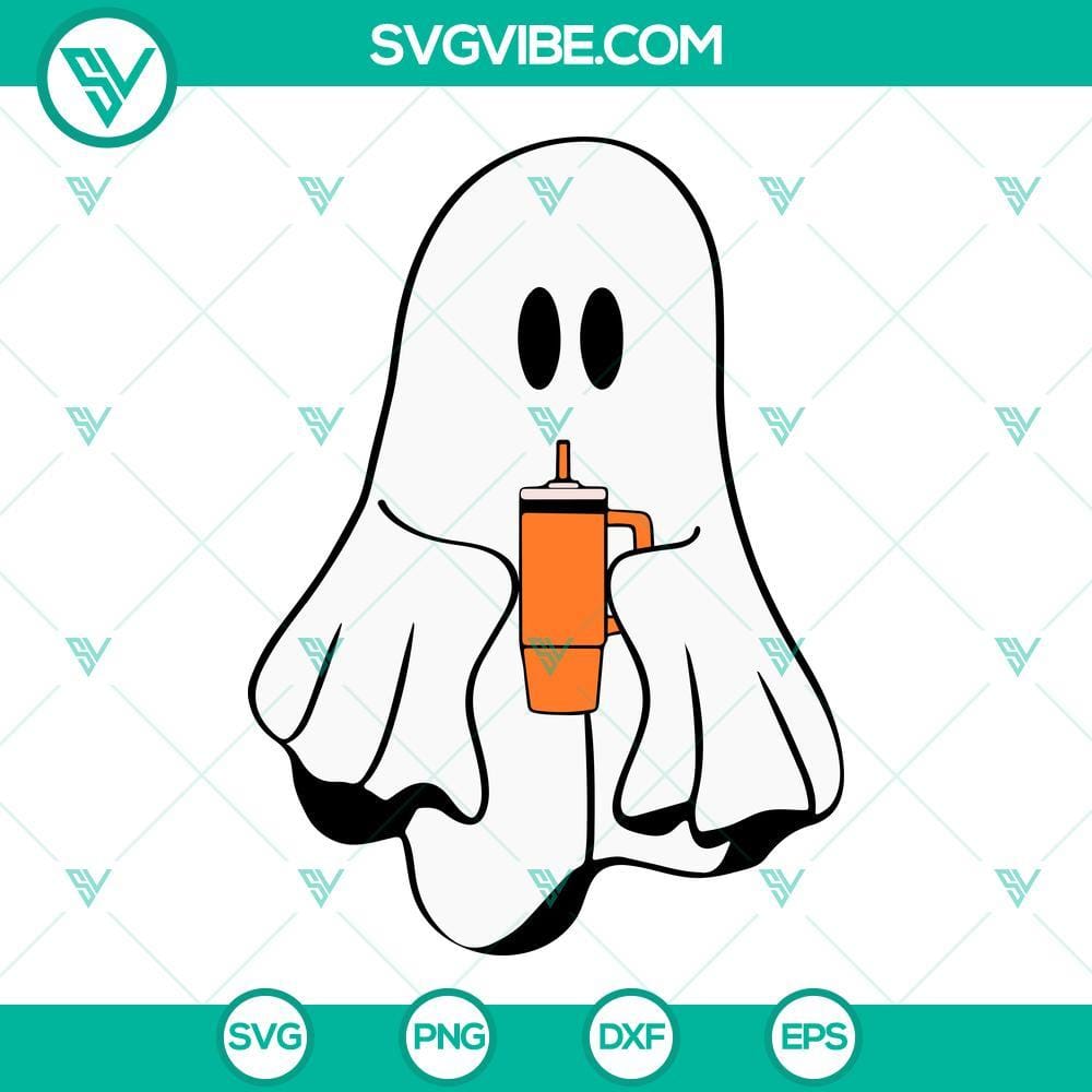 Boo Jee SVG Bundle, Boo Jee Ghost SVG, Boujee SVG, Western Ghost With Cup SVG Boo Jee SVG Image Bundle, Boo Jee Ghost SVG File, Boujee SVG Image, Western Ghost 2