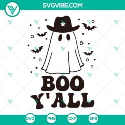 Western ghost SVG with cowboy hat and boots for Halloween decorations. Perfect for crafts and DIY projects.