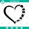 Books Heart, Teacher, Read, Book Lovers SVG Images in PNG and DXF formats for digital crafting and teacher appreciation projects.