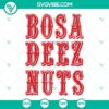 Bosa Deez Nuts SVG featuring San Francisco 49Ers logo, available for download in PNG, EPS, and DXF file formats.