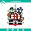 Boston sports teams logo SVG files for Red Sox, Bruins, and Celtics, ideal for fan merchandise, digital crafting, and sports-themed designs.