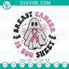 Breast Cancer awareness Halloween digital embroidery files with "Boo Sheet" design. Halloween theme for a cause.