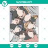 BTS Kpop SVG downloads featuring Jungkook, Jimin, and J-Hope in PNG file format. Ideal for fans and craft projects.