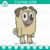 Buddy Bluey machine embroidery design featuring cute Bluey dog character file for crafts and apparel decoration.