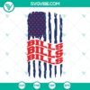 Buffalo Bills American flag themed football SVG design for download in PNG, DXF, and EPS formats.