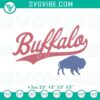 Buffalo Bills football team logo embroidery design digital stitch file for machines, sports fan craft pattern.