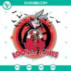 Bugs Bunny Pumpkin Halloween Looney Tunes SVG featuring iconic cartoon character in seasonal theme for crafts.