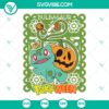 Bulbasaur Pumpkin Halloween SVG file, featuring Pokemon-themed Halloween design with Pokemon SVG images.