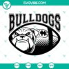 Georgia Bulldogs football themed SVG, PNG, DXF, and EPS files for digital crafting projects.