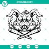 Bunny smoking weed SVG download featuring cannabis design.