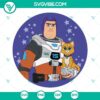 Buzz Lightyear and Sox Cat 2022 SVG file featuring a playful design perfect for DIY projects, with Buzz Lightyear and Sox Cat illustrations.