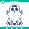 Calaverita Conchas Skull SVG Files Bundle featuring Mexican Conchas Skull design, perfect for Dia de los Muertos crafting projects.