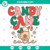 Candy Cane Cutie SVG design for Christmas crafts, featuring candy cane and cute elements. Includes PNG, DXF, and EPS cut files.