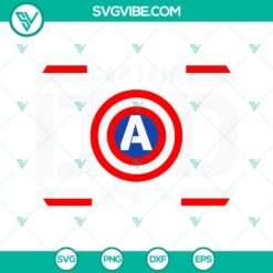 Superhero Dad design SVG images for Captain Dad in American theme, great for Father's Day. Download funny and fun superhero SVG.