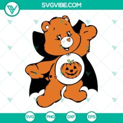 Care Bears Pumpkin Halloween Bundle SVG Download PNG DXF EPS Cut Files 2