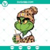 Carhartt Grinch Dunkin Donuts, Bougie Leopard Christmas SVG files for download, perfect for Dunkin Donuts fans.