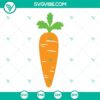 Easter carrot SVG bundle with PNG format, perfect for spring-themed crafting projects.