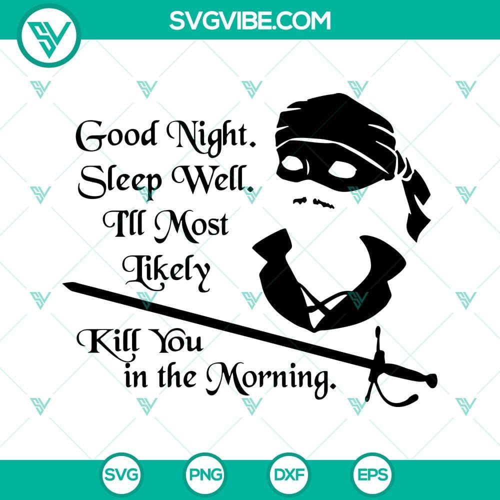 cary-elwes-good-night-sleep-well-i-ll-most-likely-kill-you-in-the-morning-svg-png-dxf-eps-cricut-files-5-mockup.jpg Cary Elwes "Good Night Sleep Well I’ll Most Likely Kill You" book cover featuring an intriguing design with the actor's name.