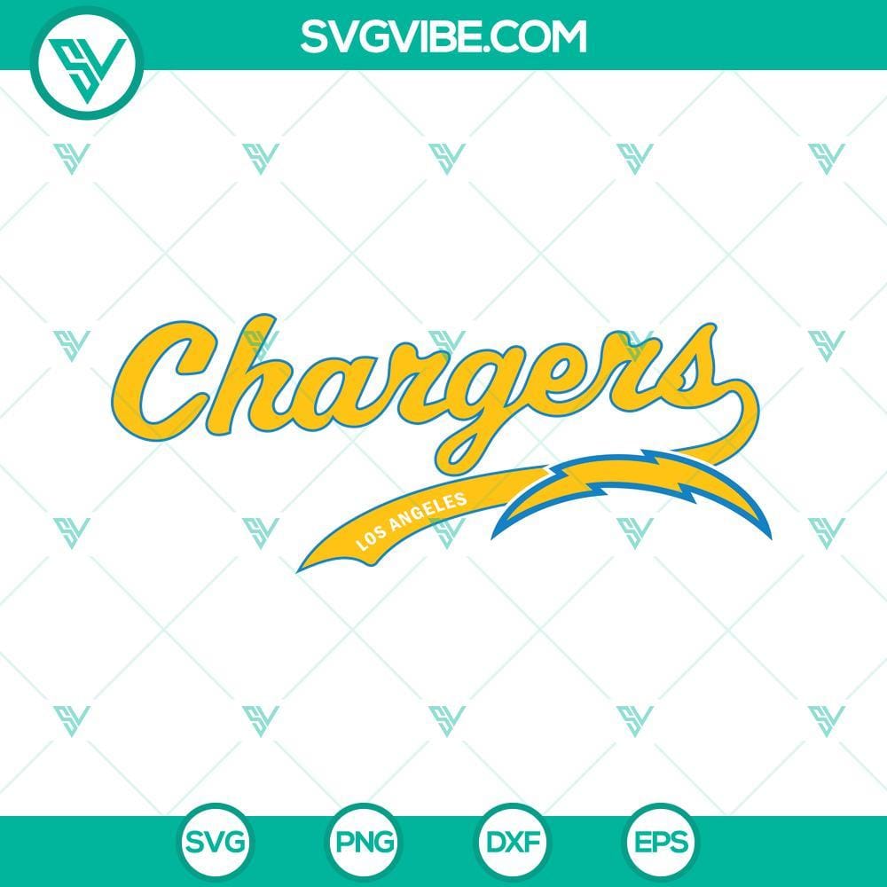 chargers-svg-los-angeles-chargers-svg-png-dxf-eps-cricut-silhouette-los-angeles-chargers-logo-svg-3-mockup.jpg Los Angeles Chargers logo SVG design for Cricut, including PNG and DXF file formats. EPS file included.