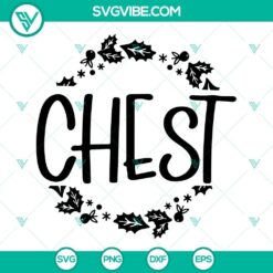 Funny Christmas couple and family SVG download with chest nuts design for holiday crafting projects.