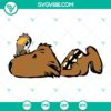 Chewbacca and Porg SVG featuring Star Wars characters Chewie and Snoopy in a charming design. Downloadable Star War themed SVG files.
