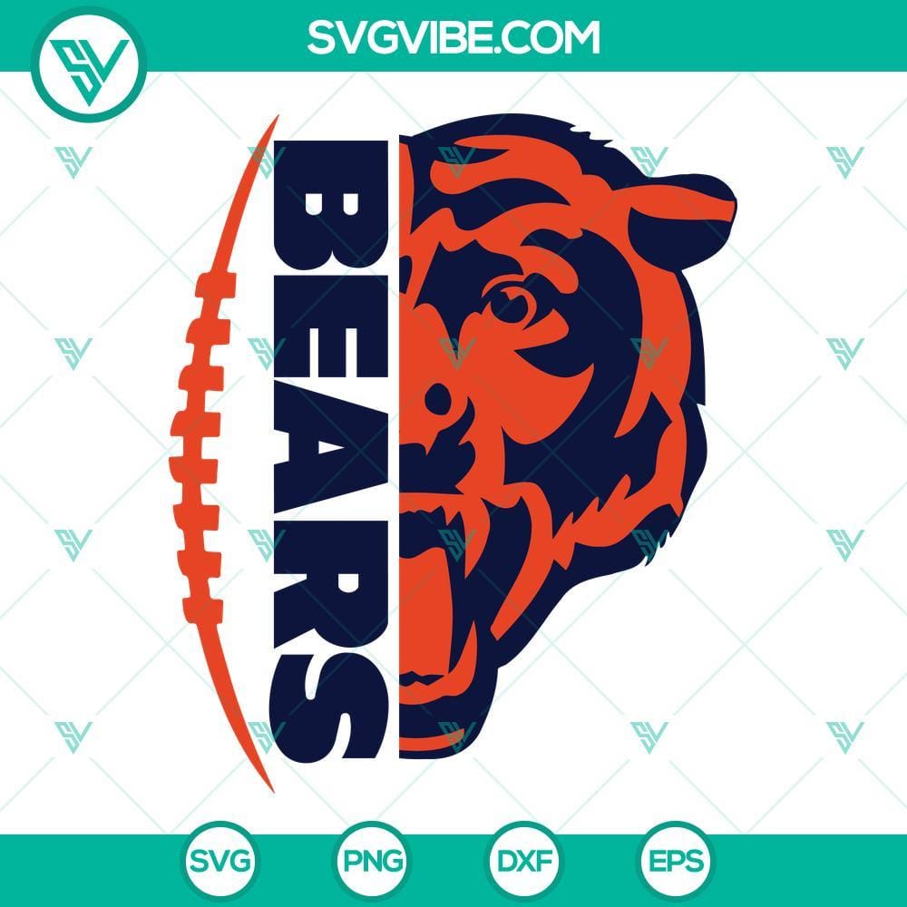 chicago-bears-svg-chicago-bears-layered-svg-png-dxf-eps-chicago-bears-cricut-instant-download-3-mockup.jpg Chicago Bears SVG file with layered images in PNG DXF EPS formats for the city of Chicago, ideal for crafts and projects.