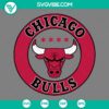 Chicago Bulls SVG logo in PNG, EPS, DXF formats. Official NBA design with Chicago Bulls team elements for crafting.