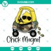 Easter boys Chick Magnet SVG design with cute Easter chicks, perfect for Easter crafts.