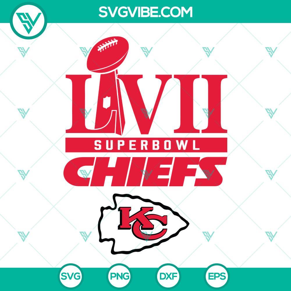 chiefs-super-bowl-2023-svg-chiefs-football-svg-kansas-city-chiefs-svg-superbowl-lvii-svg-6-mockup.jpg Chiefs Super Bowl 2023 SVG file with football images for Kansas City fans.