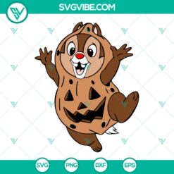 Chip And Dale Halloween Peanut Costume SVG Images, Funny Disney 4