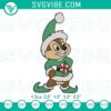 Chip and Dale Merry Christmas embroidery file with holiday design featuring festive characters, perfect for holiday crafts.