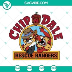 Chip N Dale Rescue Rangers SVG files featuring Disney Chip and Dale SVG images. Perfect for crafting projects and Disney fans.
