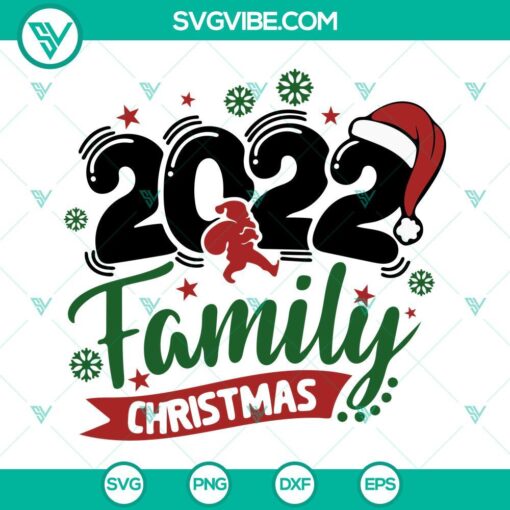 Christmas 2022 Family SVG Images Bundle, Grinch Christmas 2022 SVG Download, 3