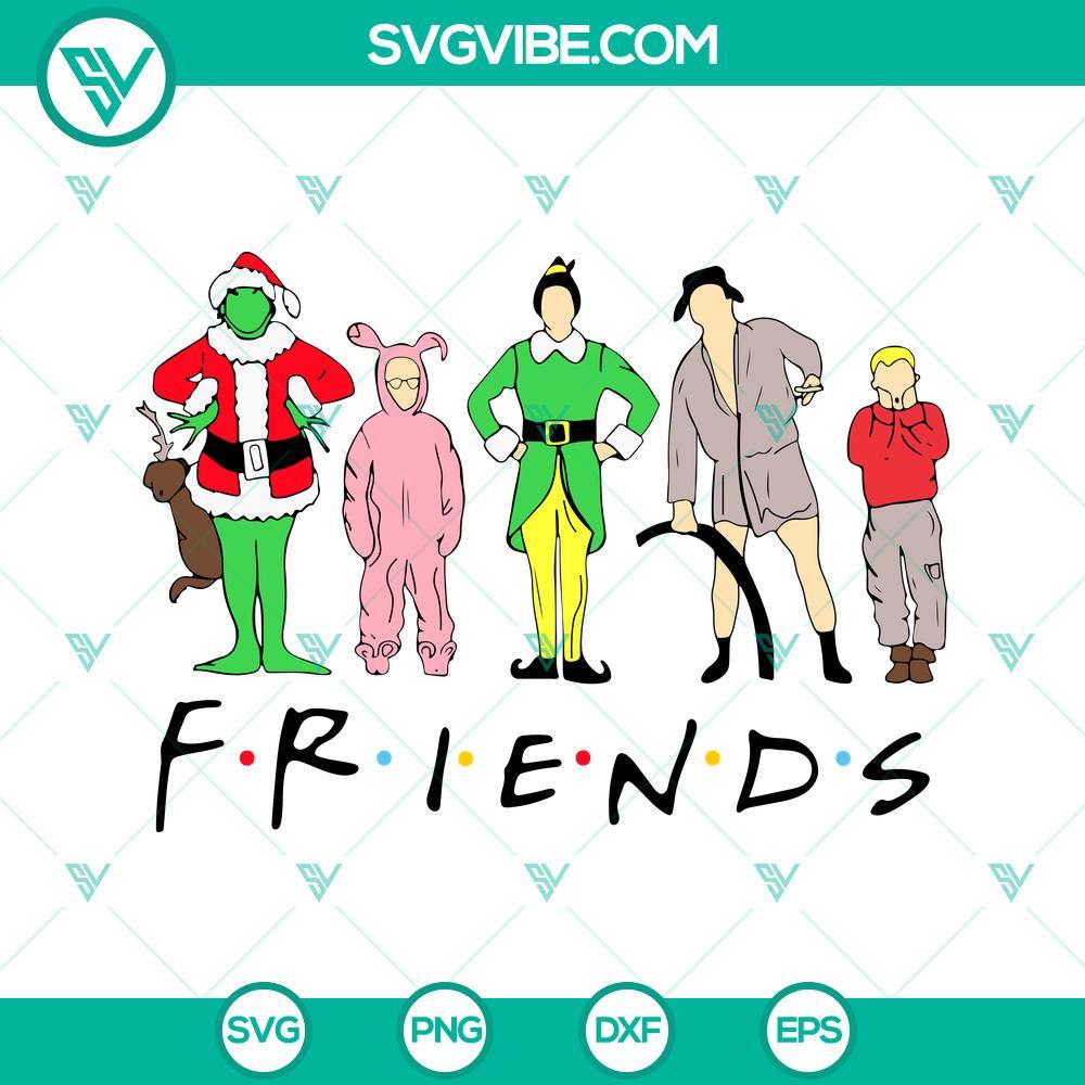 Christmas Friends SVG, Christmas Movies Characters SVG PNG EPS DXF Files Christmas themed SVG files featuring popular Christmas movies characters in PNG, EPS, and DXF formats for downloads. Great for crafting projects.