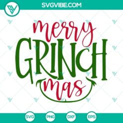 Christmas Grinch Bundle SVG File, Believe Christmas SVG Download, Grinch Hohoho 4