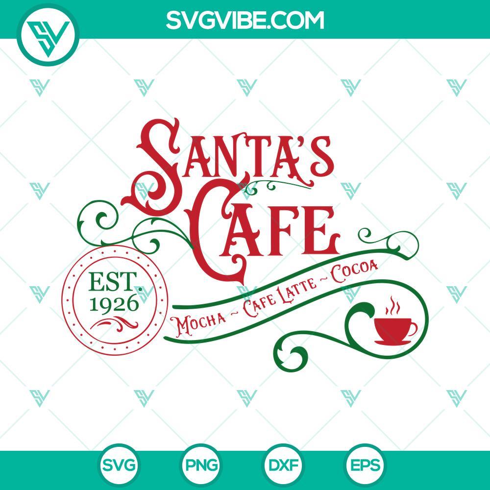 christmas-hot-cocoa-svg-santa-cafe-svg-santa-claus-svg-cafe-latte-christmas-svg-northpole-svg-7-mockup.jpg Christmas themed hot cocoa and Santa Cafe SVG files with Santa Claus design, perfect for holiday crafts.