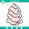 Christmas tree cake design in SVG format for download - PNG, EPS, and DXF files included for Christmas projects.
