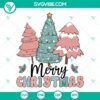 Christmas Tree Merry Christmas SVG Files featuring Pine Tree Xmas SVG Images for Holiday crafts and decorations.