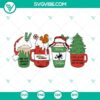 Christmas Vacation SVG featuring a festive coffee cup design for Christmas movie lovers. Perfect for holiday crafting projects. Download now!