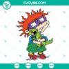 Chuckie Finster Rugrats SVG PNG DXF EPS for Cricut Silhouette, featuring the popular character from the animated TV series. Ideal for crafts.