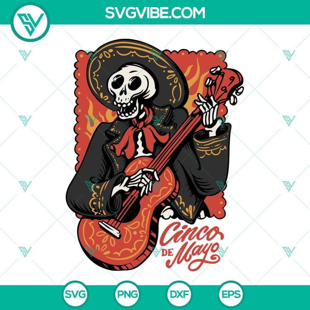 cinco-de-mayo-mexican-mariachi-skeleton-svg-png-dxf-eps-cut-files-for-cricut-silhouette-3-mockup.jpg Cinco de Mayo Mariachi skeleton digital cut files with SVG, PNG, DXF, and EPS formats for crafting and design projects.