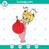 Cindy Lou Who SVG download for Cricut and Silhouette featuring vector clipart in DXF, EPS, and PNG formats.