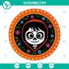 Coco Disney character SVG download with PNG EPS and DXF files for crafting projects.