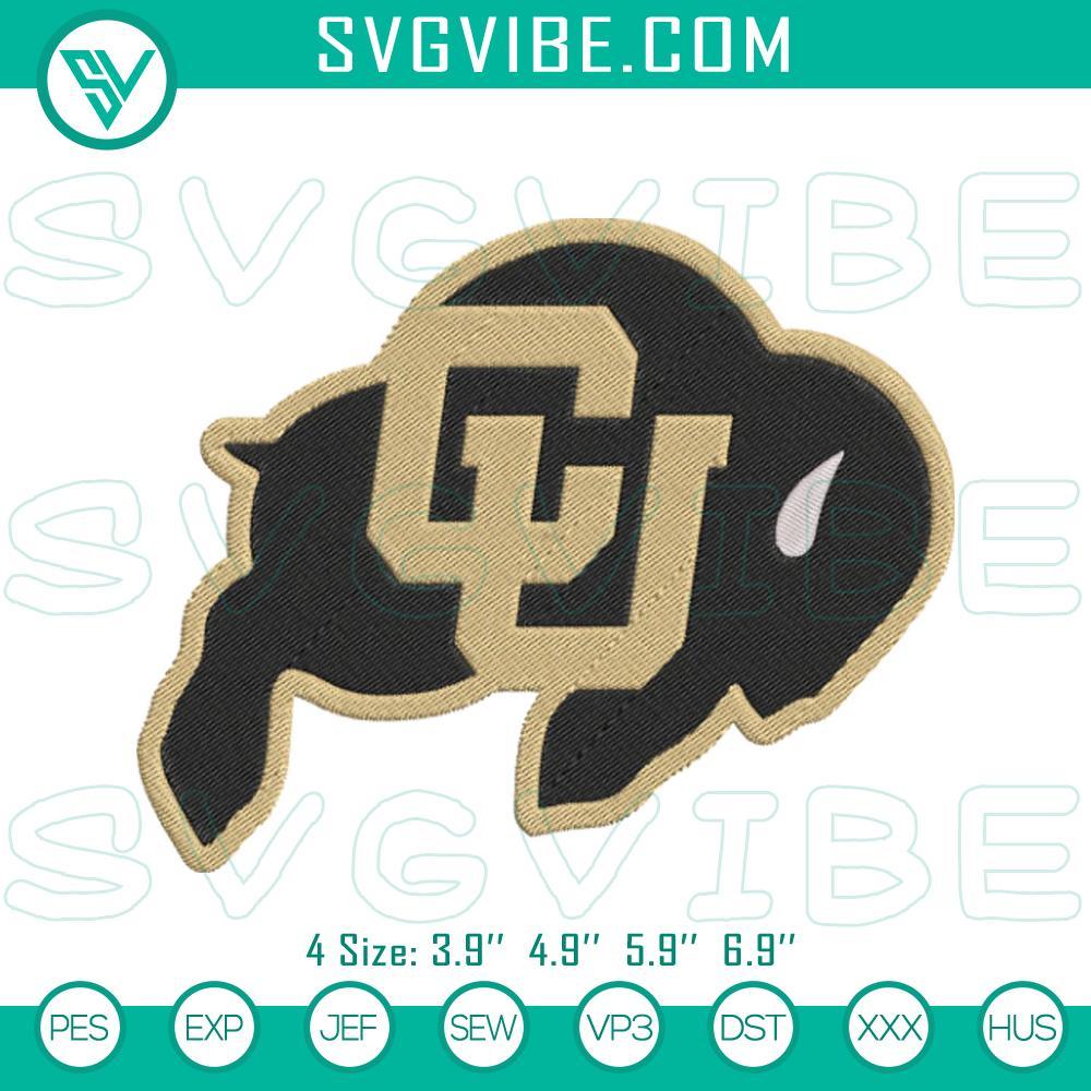 Colorado Buffaloes Embroidery Designs Colorado Buffaloes sports theme embroidery designs instant download in multi-format.