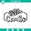 Leopard cowboy hat SVG featuring Luke Combs design, perfect for western themed projects. Download this western SVG now.