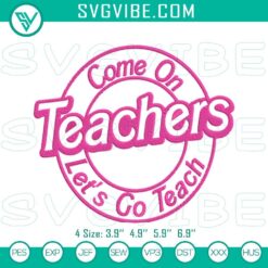 Embroidery designs featuring Barbie teacher theme for teaching. Great for DIY projects.